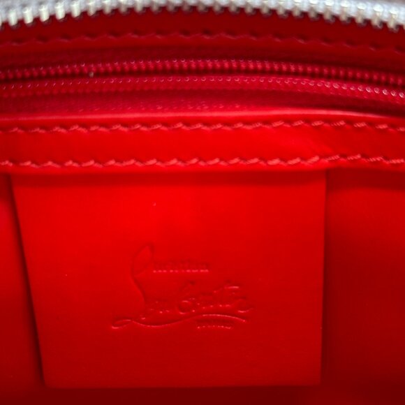 Christian Louboutin PALOMA Loubinthesky Spiked Metallic Crossbody Tote Bag - Picture 11 of 16